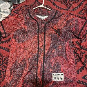 Illenium Red and Black Jersey